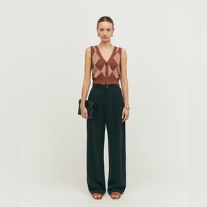 Reformation Mason Pant in Black